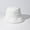 White, variant on Fuzzy Bucket Hat for Women Furry Fur Fleece Solid Color Hat Winter Warm Plush Fisherman Bucket Hats Pink L