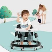 Lmtime Baby Walker Adjustable Height Clean Tray Music Function For 6-12 Months Baby