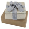 thumbnail image 3 of Metallic Silver Burlap Wired Edge Christmas Ribbon, 1.5" x 15', by Holiday Time, 3 of 5