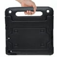 thumbnail image 4 of ELEHOLD for iPad 6th 5th Generation Pro 9.7 Inch Rugged Full Body Case,Kids Friendly EVA Foam Cover with Built-in Screen Protector Kickstand Function Handle Grip Shockproof Protective Case,Black, 4 of 9