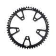 thumbnail image 1 of Vélo de Route Pignon Fixe Rond Résistant à l'Usure Plus Rapide le Vélo Épais Roue à Chaîne Ensemble de Chaînes Pièces de Réparation Accessoires de Manivelle Noir 54T, 1 of 7