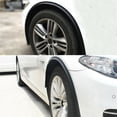 thumbnail image 4 of Walbest 2Pcs 1.5m Universal Wheel Eyebrow Arch Trim Lips Wheel Fender Cover Strip Kit Rubber Moulding Protector Mudguard Anti Collision Accessories for Car Truck SUV, 4 of 7