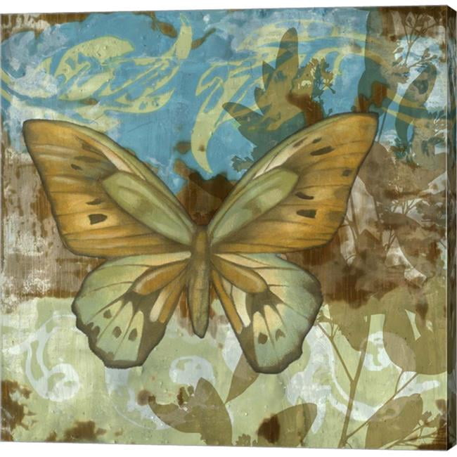 Metaverse C730642 0120000 Aaaacma Rustic Butterfly I By Jennifer Goldberger Canvas Wall Art 12 X 12 In Walmart Com Walmart Com