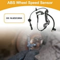 thumbnail image 2 of Sensor de velocidad de rueda ABS Unique Bargains No. 9L8Z2C205A Frontal Izquierdo Sensor del sistema de frenos antibloqueo para Ford Escape 2009-2012, 2 of 7