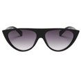 thumbnail image 2 of Gafas de sol vintage Salvador con lente degradada negro y gris, 2 of 10