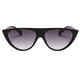 thumbnail image 2 of Gafas de sol de moda jinwen grandes marco negro y lente gris degradado, 2 of 8