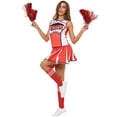 thumbnail image 4 of Disfraces de Halloween 2024 S-XL Disfraz de animadora sexy para niña WMHS Uniforme de animadora femenina Disfraz de baile de actuación grupal femenina, 4 of 5