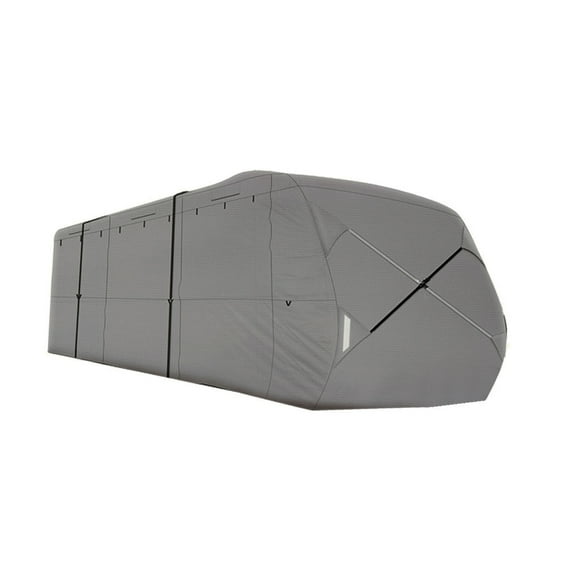Upgraded Extra Thick Grey 4 Layers 22'-24' Travel Trailer RV Cover Camper Cover All-Weather Protection