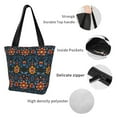 thumbnail image 4 of Disketp Mexican Flower Bolsa de Hombro Casual para Mujer, Bolso Cruzado para Compras, Viajes y Uso Diario, 4 of 6
