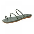 thumbnail image 2 of Poseca Korean-style Flat Slippers Female Slip-on Toe With Sandals And Slippers Fashion Women's Shoes, 2 of 4