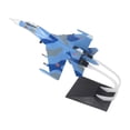 thumbnail image 5 of 1/72 Fighter Aircraft Model Diecast Plane Model Assembled Model Display Stand, Plane Model Realistic Airplane Fighter for Bedroom Office Gift Su-27, 5 of 8