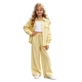 thumbnail image 3 of mgoYE Teen Girls Clothes 3 Piece Long Sleeve T-shirt + Cami Top + Pants Fall Outfits Tween Girls Trendy Clothes, 3 of 9