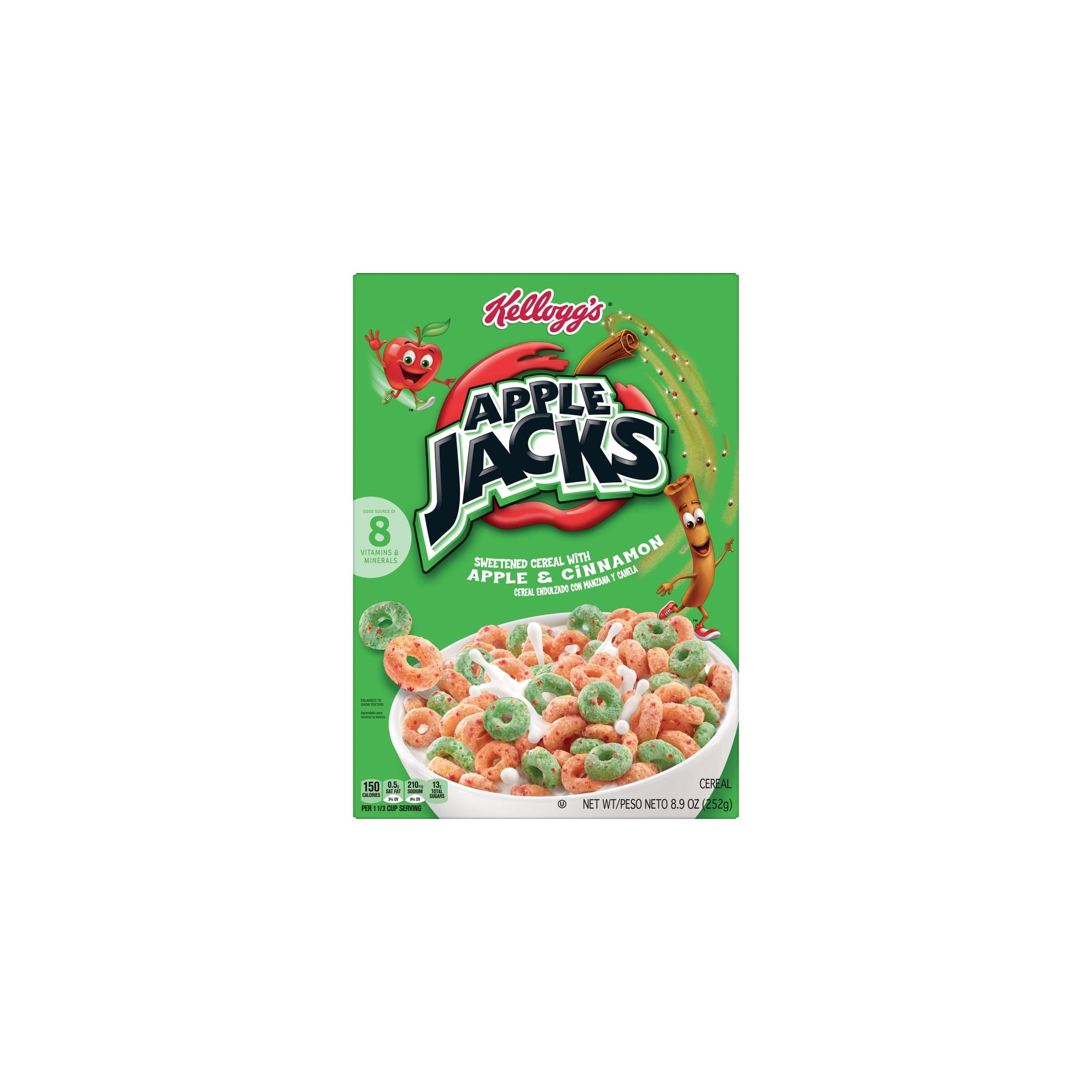 Kellogg's Apple Jacks Breakfast Cereal (Pack of 4)