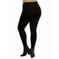 thumbnail image 4 of 3 Pack Women's Premium Cotton Leggings Plus Size S-3XL Full Length With High Wide Waistband High Waist Curvy Plus Leggings Ankle No See-Through Workout Yoga Pants Tummy Control Activewear Womenswear, 4 of 5