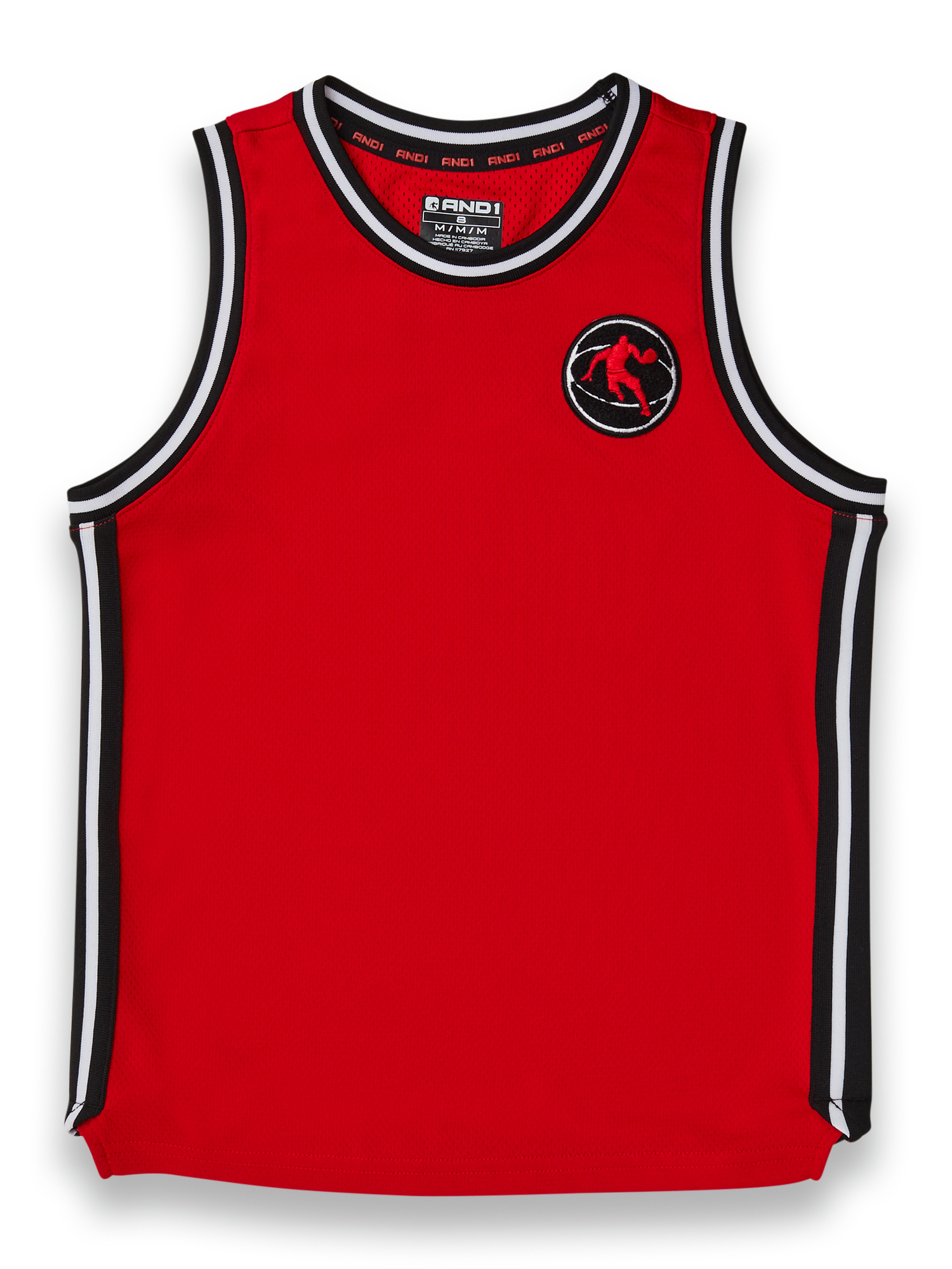 AND1 Boys Jersey Tank & Basketball Shorts 2-Piece Outfit Set, Sizes 4-18 - image 2 of 5