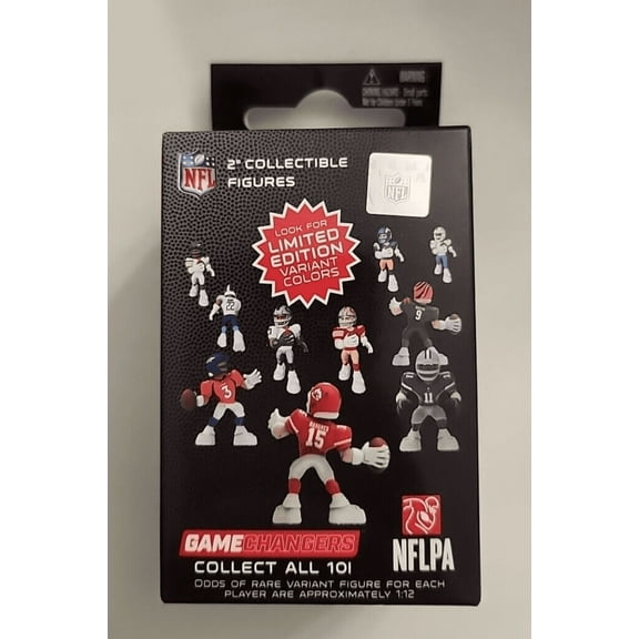 Excite NFL Limited Edition Collectible Action Figures, 2"