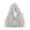 Grey, variant on Faux Fur Tote Bag for Women Y2K Fluffy Handbag Purse Small Cute Plush Shoulder Bag Furry Hobo Bag with Chain