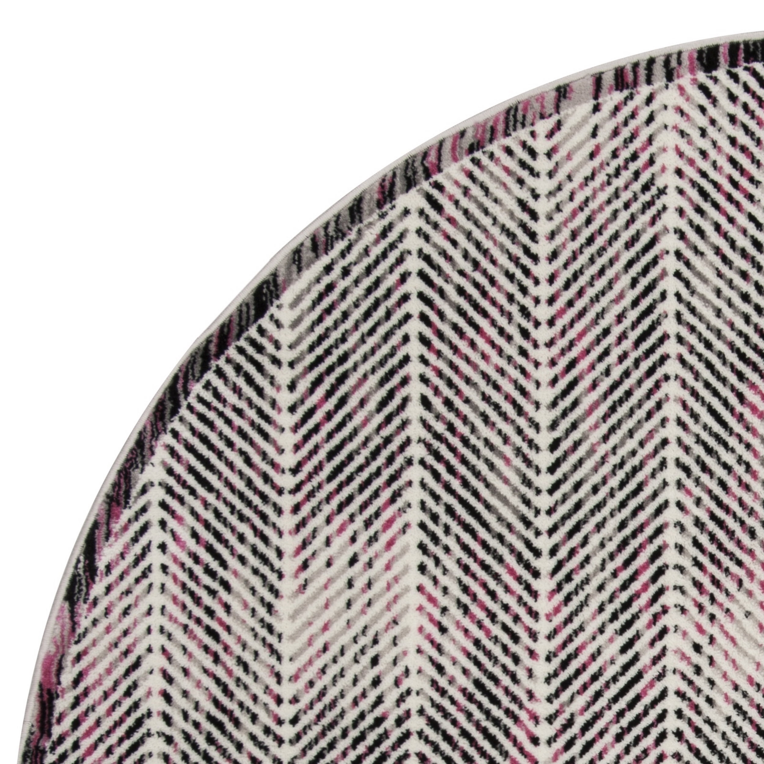 SAFAVIEH Skyler Collection SKY194P Grey / Pink Rug