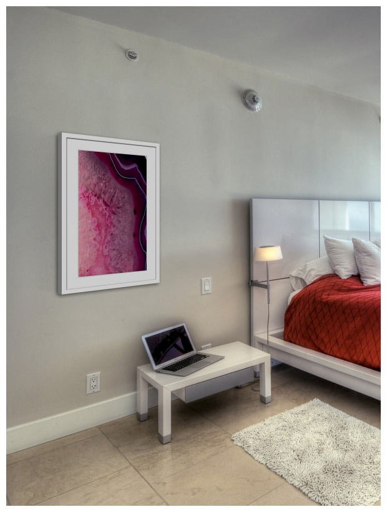 Marmont Hill "Red Planet Landscape" Framed Painting Art Print, 16.0" x 1.5"