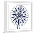 thumbnail image 2 of "Blue Compass" Framed Painting Print, 2 of 4