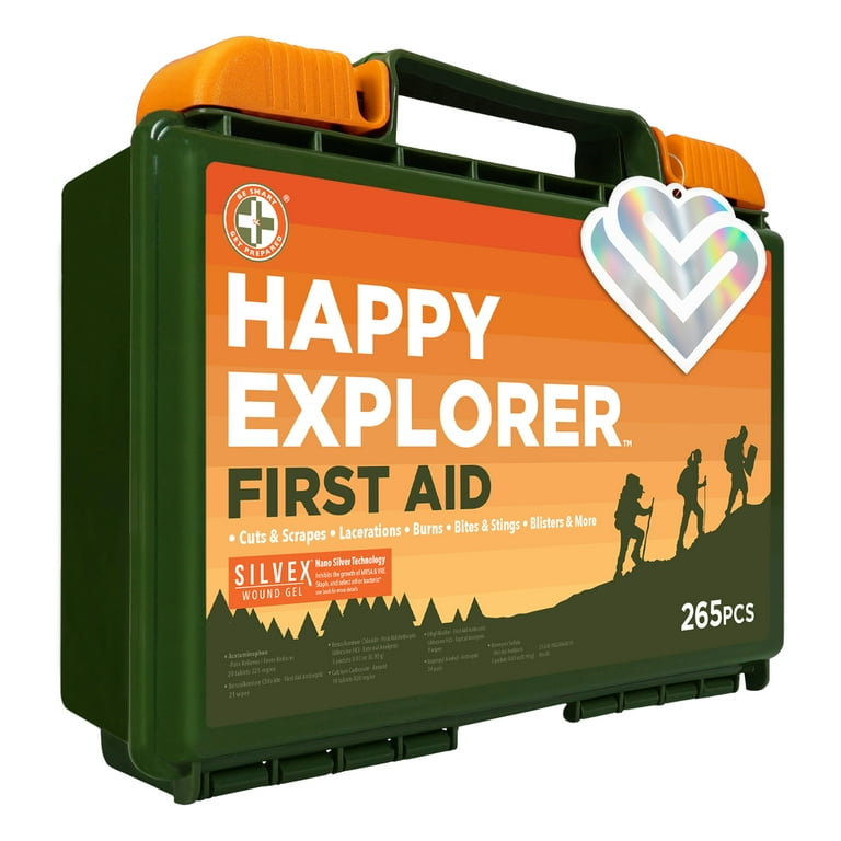 Be Smart Get Prepared Outdoor First Aid - Happy Explorer, 265
