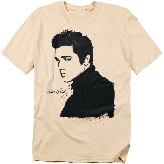 Elvis Presley T-Shirt Black Paint Unisex Graphic Tee For Men & Women