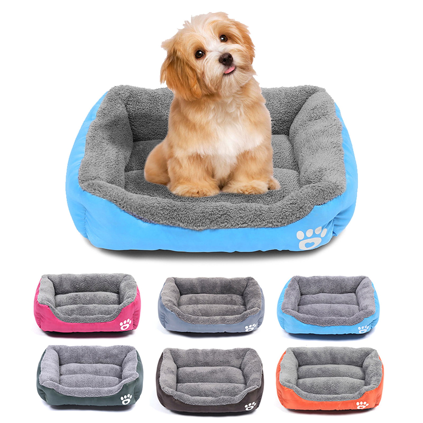 Large Pet Dog Cat Bed Puppy Cushion House Soft Warm Kennel Mat Blanket 6 Size 
