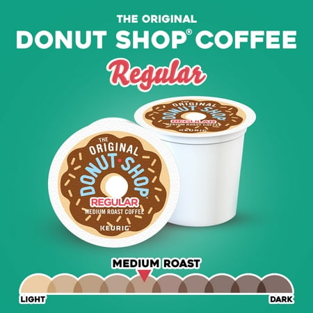 The Original Donut Shop - Regular Keurig Single-Serve K-Cup Pods, Medium Roast Coffee, 24 Count