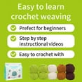 thumbnail image 4 of AOOOWER Crochet Potted Plant Supplies for Adult Beginner Handmade Crochet Craft with Step-by-Step Video Tutorial Instruction, 4 of 20