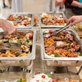 thumbnail image 4 of Costway Chafing Dish Buffet Set 2 Packs 9 QT Stainless Steel Chafers with Food Pans, 4 of 10