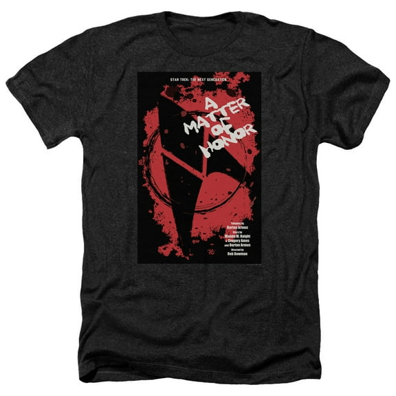 Star Trek - Tng Season 2 Episode 8 - Heather Short Sleeve Shirt - Large