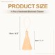 thumbnail image 2 of Uxcell 10 Pcs Handmade Bookmark Tassels, 16cm/6.3" Soft Silky Floss Book Mark Mini Tassels with Cord Loops for Crafts Jewelry Making DIY Projects Accessory Bookmarks Keychain, Beige, 2 of 7