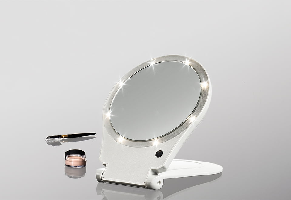 travel lighted mirror wholesale