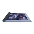 thumbnail image 2 of Ahgly Company Indoor Square Abstract Blue Contemporary Area Rugs, 6' Square, 2 of 4