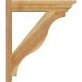thumbnail image 3 of Ekena Millwork 6"W x 26"D x 30"H Funston Rough Sawn Traditional Outlooker, Western Red Cedar, 3 of 4