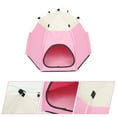 thumbnail image 4 of Shisuyan Nid de Chat Rose Lot de 1 Endroit de Couchage Confortable pour Usage Intérieur et Extérieur, 4 of 8