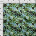 thumbnail image 3 of oneOone Georgette Viscose Light Blue Fabric Abstracts Craft Projects Decor Fabric Printed By The Yard 42 Inch Wide, 3 of 5