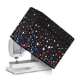 thumbnail image 2 of HELLHERO Red, White, and Blue Stars on Black Sewing Machine Cover Easy to Clean and Resuable Easy Storage Universal, 2 of 8