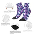 thumbnail image 5 of Rocae Skull Flower for Premium Adult Socks,Comfortable, Breathable, and Durable Socks, Perfect for Everyday Wear, 5 of 7
