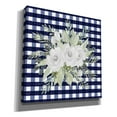 thumbnail image 2 of Epic Graffiti 'Navy Floral II' by Cindy Jacobs, Canvas Wall Art, 26"x26", 2 of 2