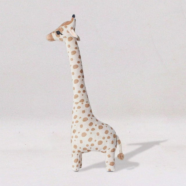Animal de peluche Jirafa Juguetes de peluche Decoración realista Simulación Muñeca de pie suave para dormir para niñas Regalo 70cm Hugo Jirafa de peluche