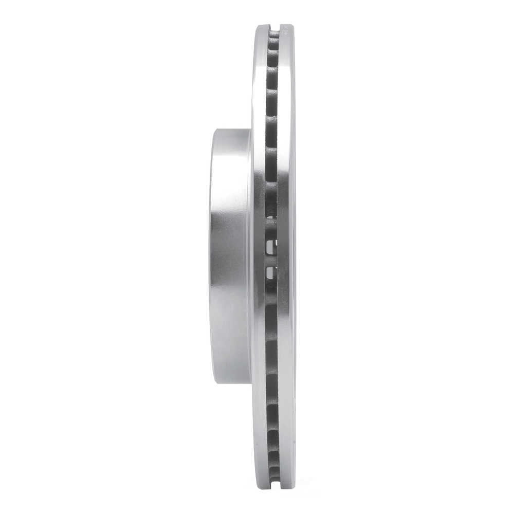 Dynamic Friction Company 631-76072L DFC Brake Rotor - Drilled And Slotted - Silver