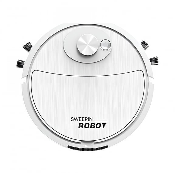 ZEPARO Robot Vacuum Cleaner - 3-in-1 Sweeping,Mopping&Suction,Automatic Floor Cleaner,Ultra-Slim Quiet Robot,Hard Floor to Carpet Cleaning,All-in-One Cleaning Robot,Smart Vacuum Mop(White)