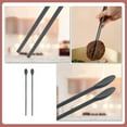 thumbnail image 4 of 2 Pairs Integrated Chopsticks Spoon Household Beverage Stirring Coffee Blenders Drinks Dual Purpose Bar Stirrer Frother, 4 of 6