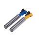 thumbnail image 3 of 4 Uds 1/4 pulgadas vástago T-Slot Cutter Router Bit de acero 3/8 pulgadas y 1/2 pulgadas de longitud cortadores de carpintería para herramientas eléctricas, 3 of 8
