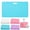 Blue, variant on Erasable Badge Note, Erasable Silicone Badge Note, Ballpoint Pen Write & Alcohol Erasure, Reusable ID Card Badges Reel Notepad, Portable Quick Note Taking Pad for Nurses, Doctors