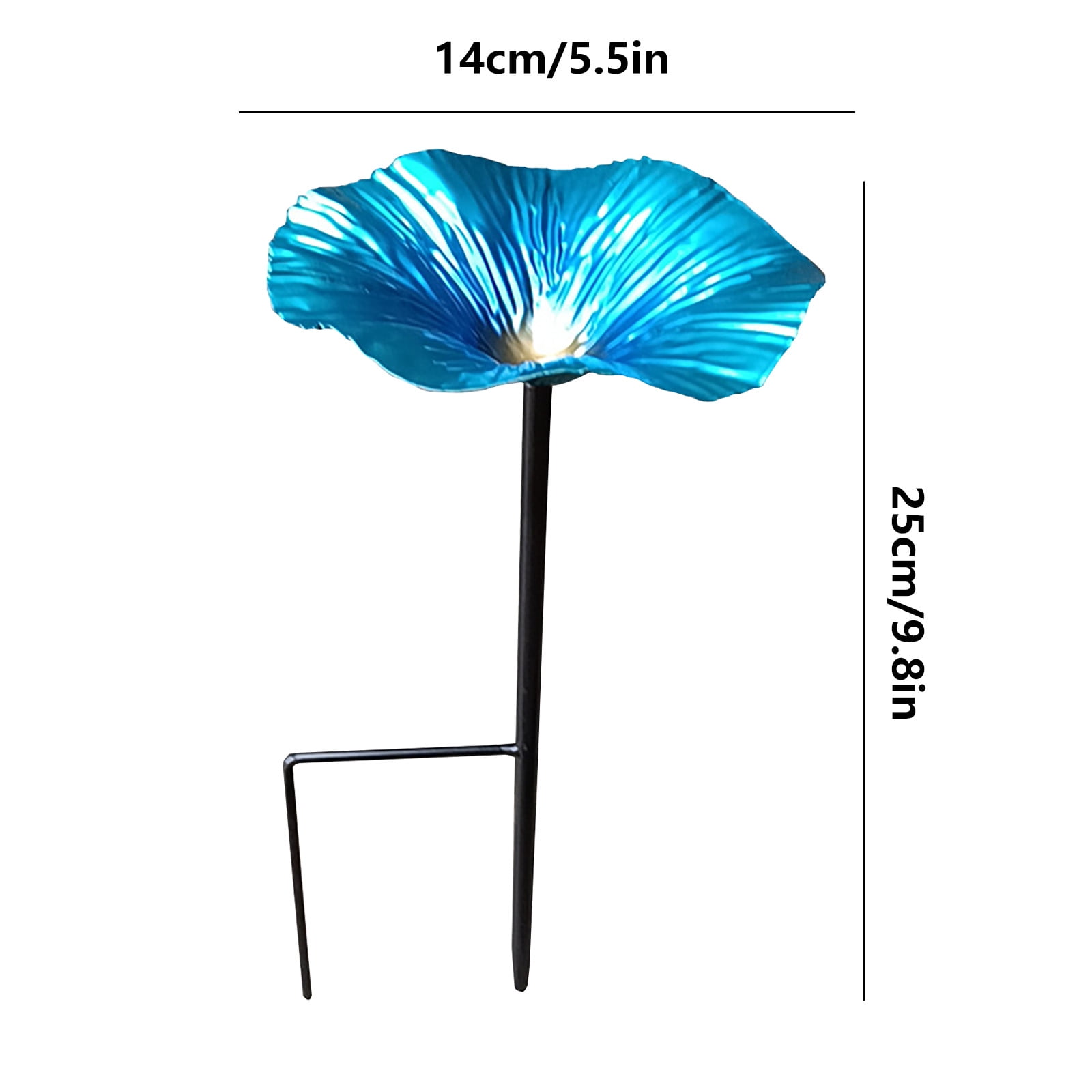 AuroraX Outdoors Hummingbird Feeder,Waterproof Hanging Bird Feeder with Ground Stakes Easy to Clean Garden Outdoor Yard Decor