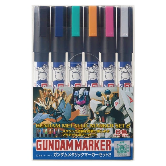 Marcadores Metálicos GSI Creos Gms-125 Gundam Set 2