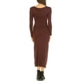 thumbnail image 4 of Women's Maternity Long Sleeve Maxi Dress - Extended Sizes Available, 4 of 4
