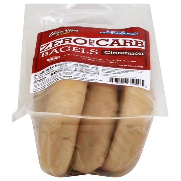 ThinSlim Foods Zero Carb Protein Bagels - Cinnamon